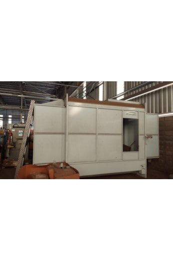Conjunto com 2 Cabinas de Pintura a Pó Eletrostática + Estufa Contínua a Gás De Polimerização - VN850