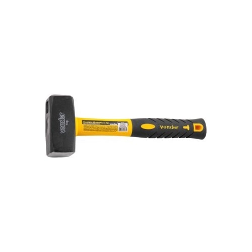 Marreta quadrada com cabo de fibra 1 kg - Vonder