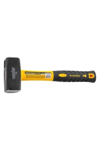 Marreta quadrada com cabo de fibra 1 kg - Vonder