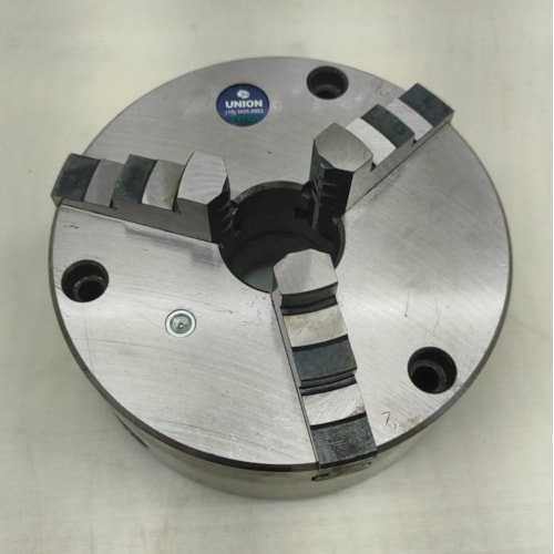 Placa para torno 3 castanhas 160mm Union - UMP1603E