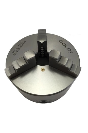 Placa para torno 3 castanhas ineiriças 130MM - Goldy K11-130