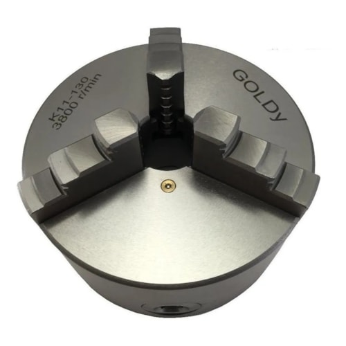 Placa para torno 3 castanhas ineiriças 130MM - Goldy K11-130