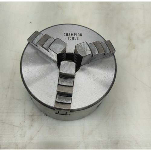Placa para Torno 3 Castanhas inteiriças 100 mm - Champion Tools K11-100