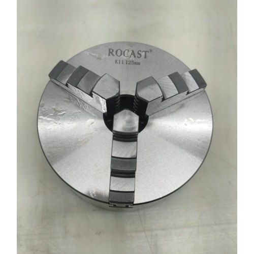 Placa para Torno 3 Castanhas Universais Rocast - K11-125 mm