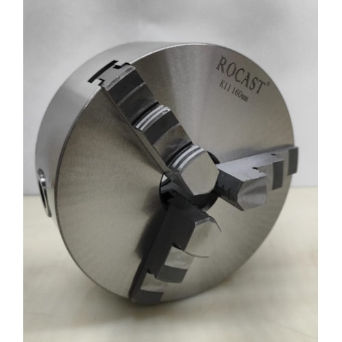 Placa para Torno 3 Castanhas Universais Rocast - K11-160 mm