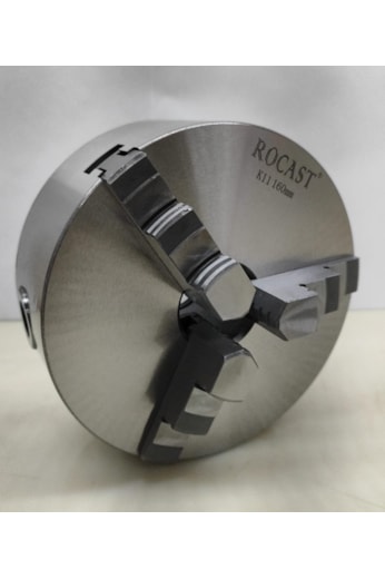 Placa para Torno 3 Castanhas Universais Rocast - K11-160 mm