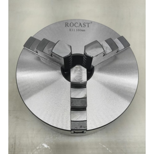 Placa para Torno 3 Castanhas Universais Rocast - K11-160 mm
