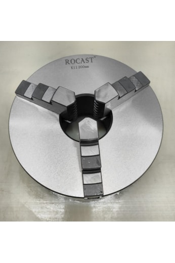 Placa para Torno 3 Castanhas Universais Rocast - K11-200 mm