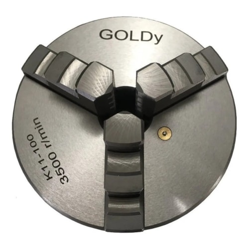Placa para torno 4 castanhas ineiriças 100MM Goldy -K12100