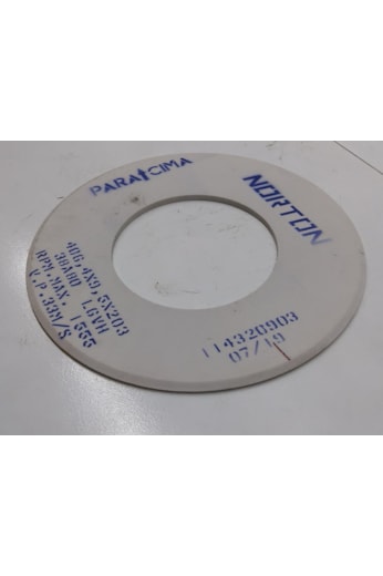 Rebolo Reto Branco Grão 80 Norton - VG3306