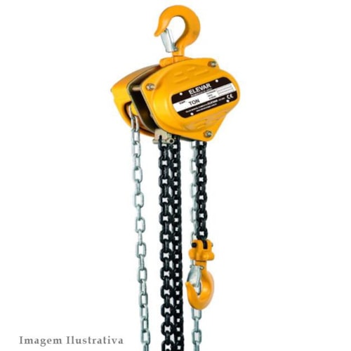 Talha Manual 1 Ton x 3 Metros - ELEVAR