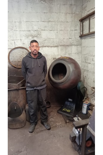 Tamboreador Rotativo Polidor Rebarbador Industrial - ATN17 