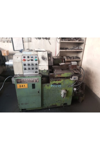 Torno automático poligon com clp especialista na fabricação de porcas de flange e pinos