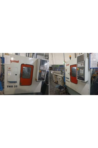 Torno CNC Gang Ergomat TNG 32 + Alimentador IEMCA Boss 432 – VN906 