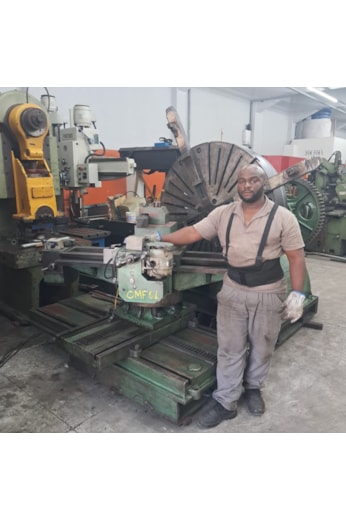 Torno Platô Tonanni passagem 2.000 mm 