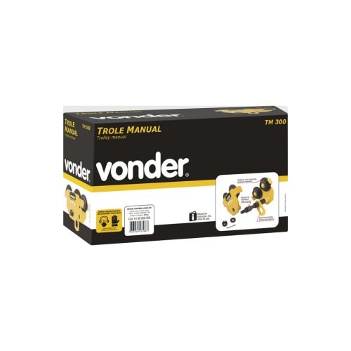 Trole manual 3,0 Tonelada TM300  - Vonder