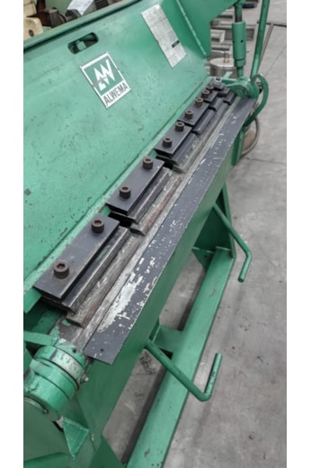 Viradeira Dentada de Chapas Alwema VD-10